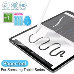 Paperfeel Screen Protector for Samsung Galaxy Tab S8 PLUS S7 FE S6 S4 A A9 PLUS A8 A7 Lite Matte Anti Glare Drawing Paper Film