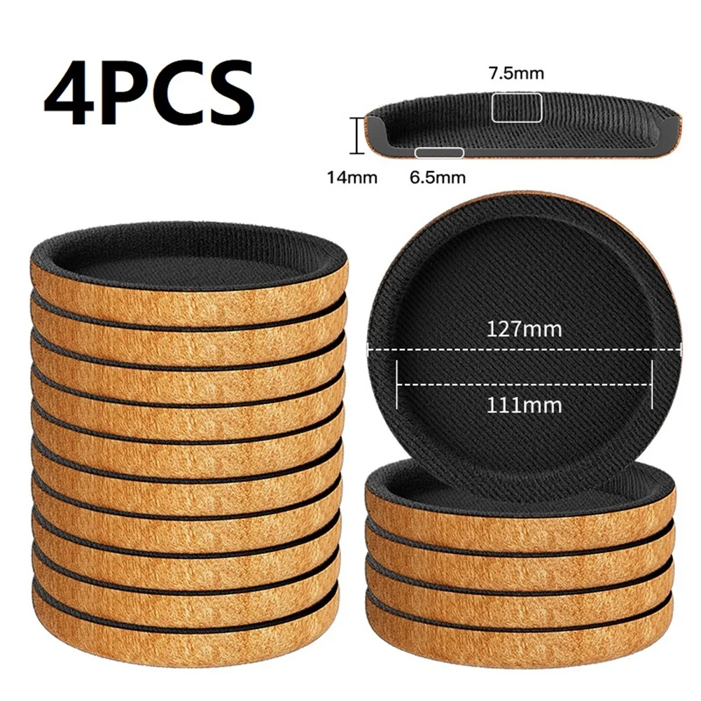 4pcs Non Woven Furniture Sliders Noise Reduction Anti Slip Floor Protectors Furniture Leg Anti-abrasion Floor Protector