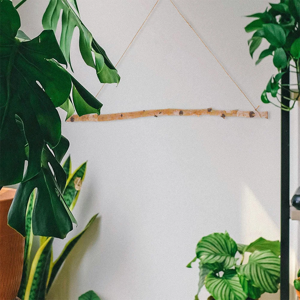 

3Pcs Farmhouse Wall Hanging Decor Natural Wood Stick Rustic Log for Living Room Bedroom Dining Room Decorative Home Wall Art