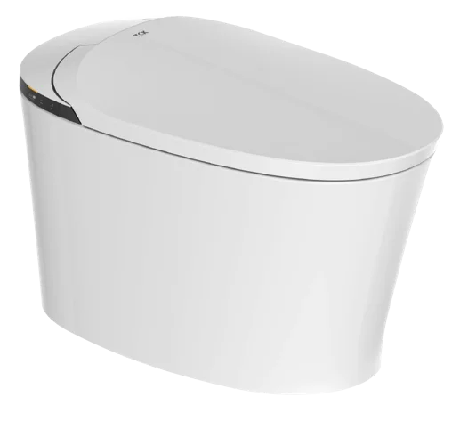 Smart Luxury Floor-Mounted Toilet, High-Tech Remote Control, Advanced Features for Modern Bathrooms
