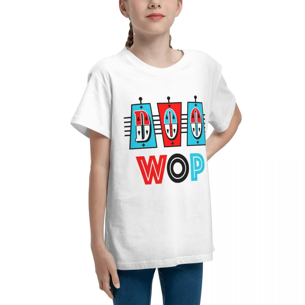 Teenagers Basic Short Sleeve T-Shirt 50s Doo Wop 1950s Sock Hop Party Vintage Ro FreshHigh quality T-shirts Graphic  Teenagers