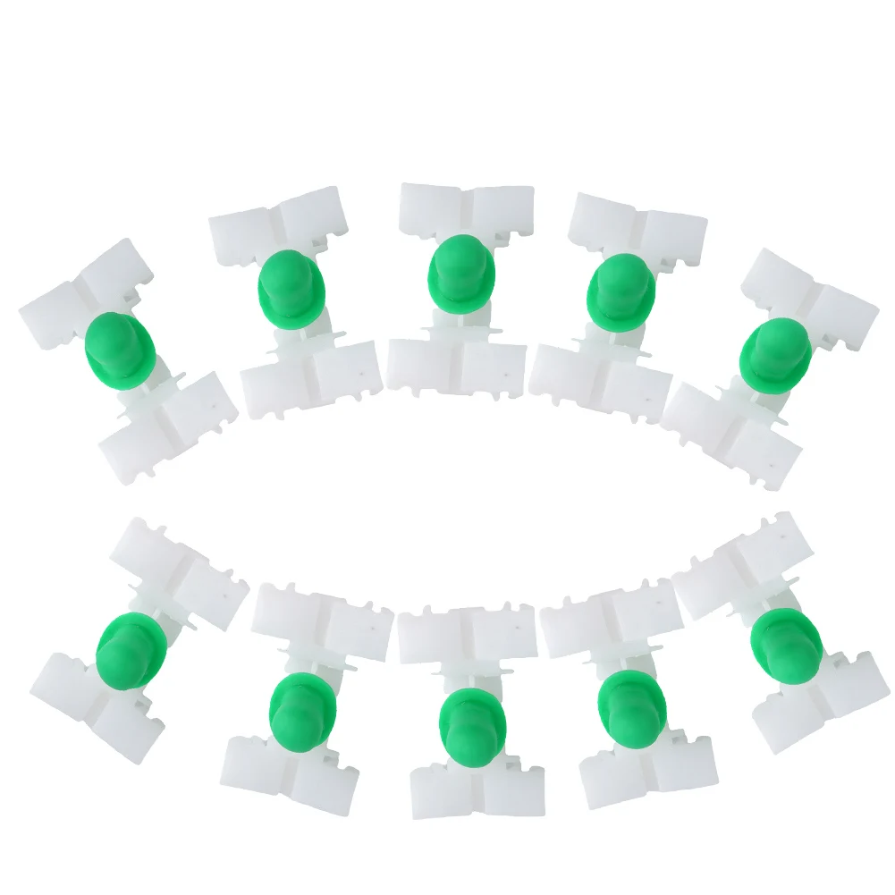 

Secure Your Vehicle\\\\\\'s Side Moldings and Door Bumpstrips with Our 10 Piece Retaining Fastener Clip Set for BMW E36