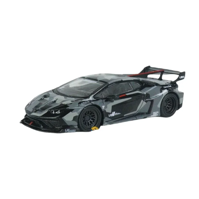 1:64 Lamborghini Huracan GT3 EVO 39#2022 alloy model, children's collection of decorative toys, holiday gifts for children.