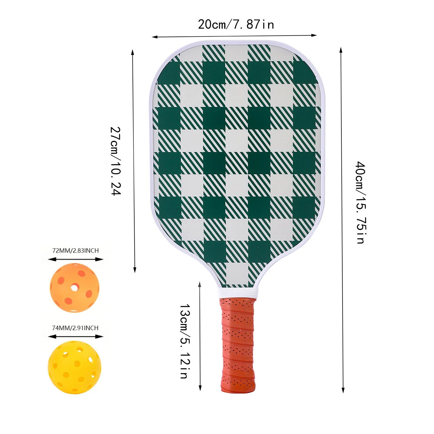 Fiberglass Professional Pickleball Paddle Set Portable Sports Racket Bundle with Storage Bag Suitable for Adults and New Players