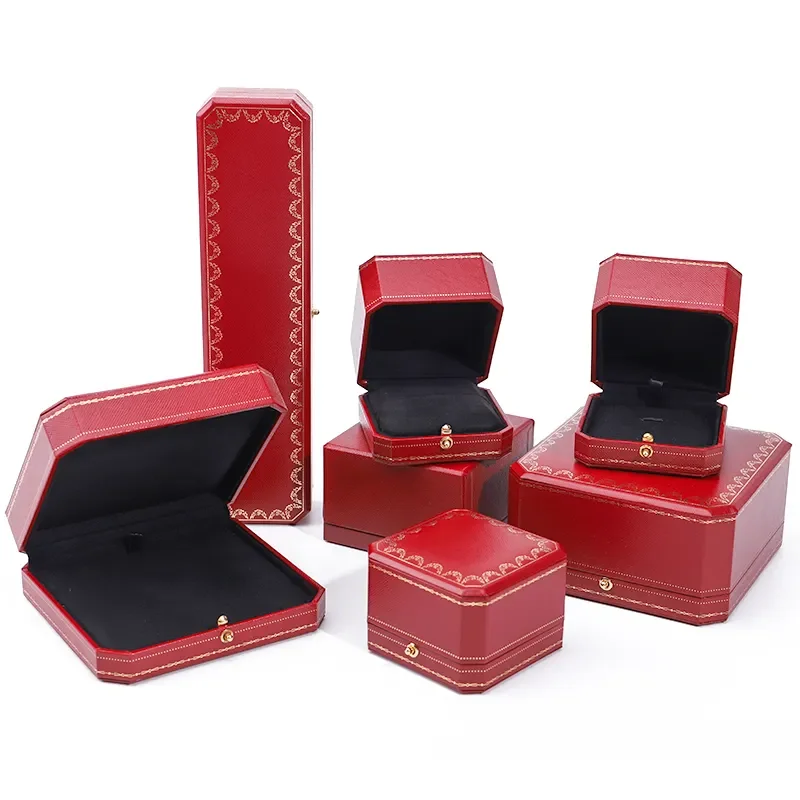 Luxury Octagonal Bangle Bracelet Box Classic Jewelry Cases Packaging For Necklace Pendant Display