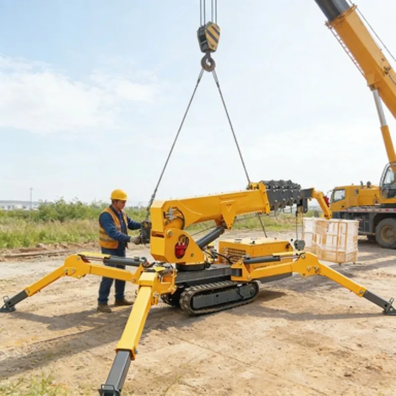 

Industrial 5T Spider Crane with Cab 16.8m Lift Height for Heavy Engineering Operation