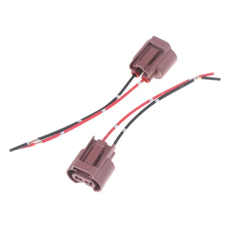 Head Fog Light Halogen Replacement Repair Harness Gauge Wire Two Harness Fog Light Socket Connector Lamp Bulb 9006 HB4