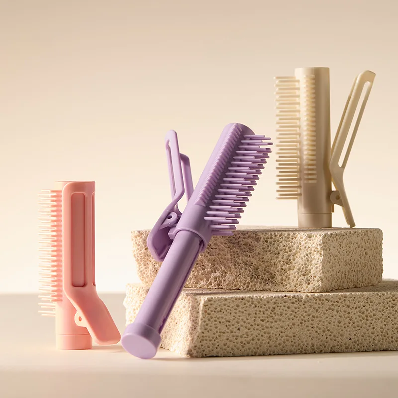 1pc Creative Portable Multi-functional Stretchable Curling Comb Root Fluffy Clip DIY Hair Styling Clips