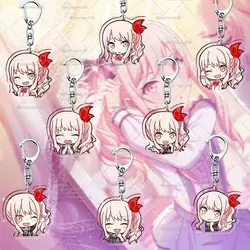 Anime Project Sekai Akiyama Mizuki Keychains Cartoon Anime Pendant Keyring Jewelry Decoration Backpack Schoolbag Accessories
