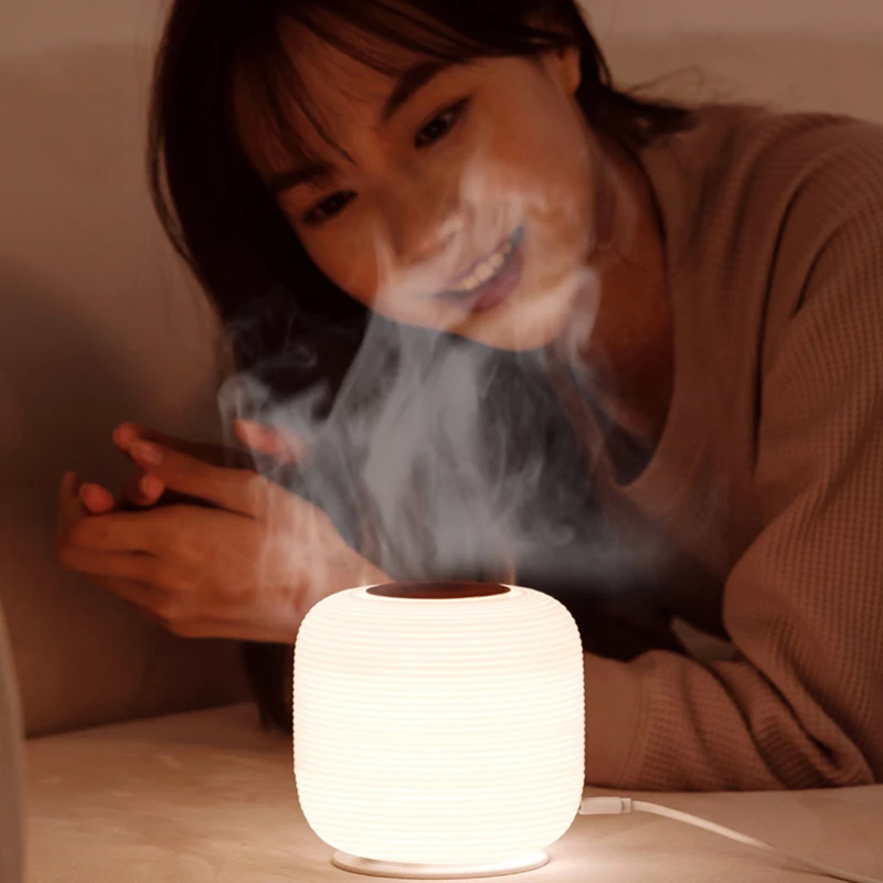 Mijia Aromatherapy Air Humidifier Aroma Diffuser for Home USB Humidifier with Led Night Lights Essential Oil Diffuser