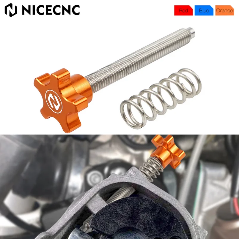 For KTM EXC XCW 300 250 TPi Husqvarna TE 300i 250i 2018-2023 GasGas EC 300 250 2021-2023 NICECNC TPI Idle Speed Adjuster Screw