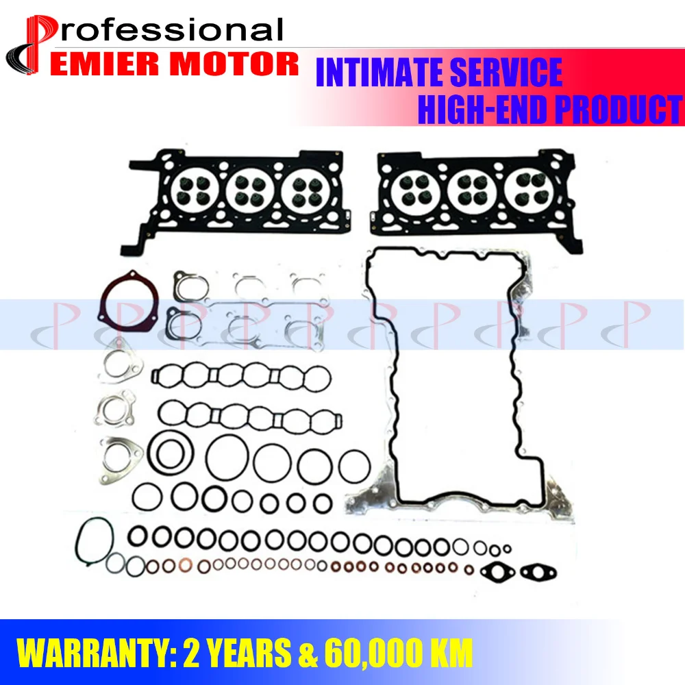 Engine Full Gasket Set For Jeep Grand Cherokee Ram EXF VM Motori 3.0L 14-22 68211174AA 182Cu. In. V6 DIESEL DOHC Turbocharged