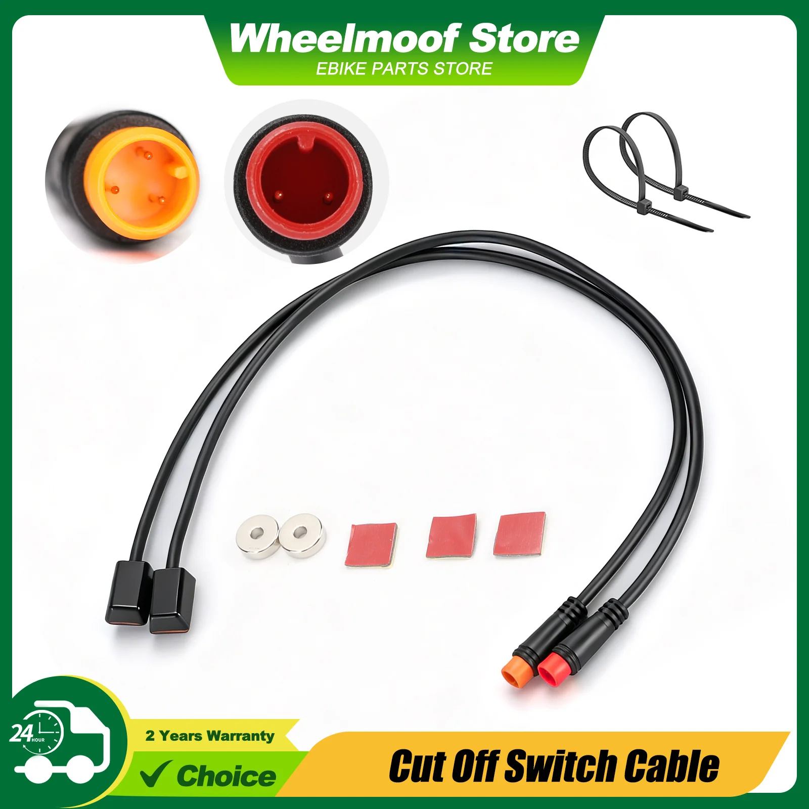 Immagine: Sensore di interruzione freno meccanico idraulico con luce di visualizzazione per Bafang 8fun BBS01 BBS02 BBSHD
