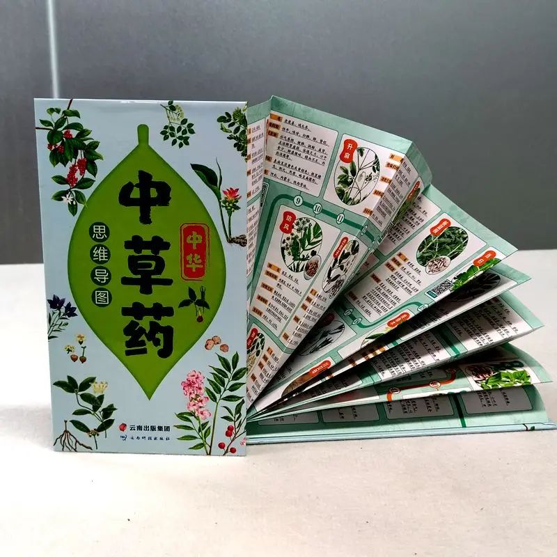 

Chinese Herbal Medicine Mind Map Traditional Chinese Medicine Health Diet Therapy Food Supplement Encyclopedia Books