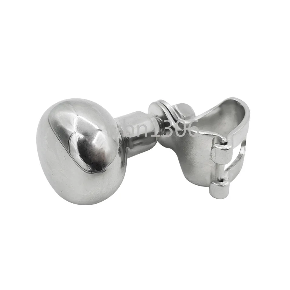 

Yacht steering wheel power ball 316 stainless steel steering wheel power ball grip, hardware yacht accessories
