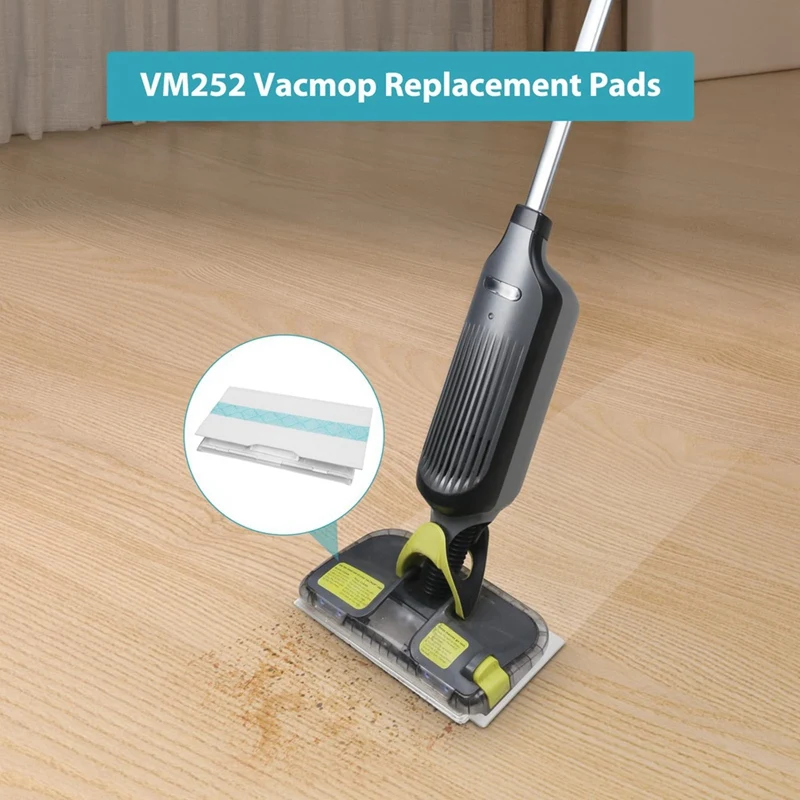 28 Pack Disposable Replacement Mop Pad Refills Compatible For Shark Vacmop VM252 VM251 VM250 VM200 VM190