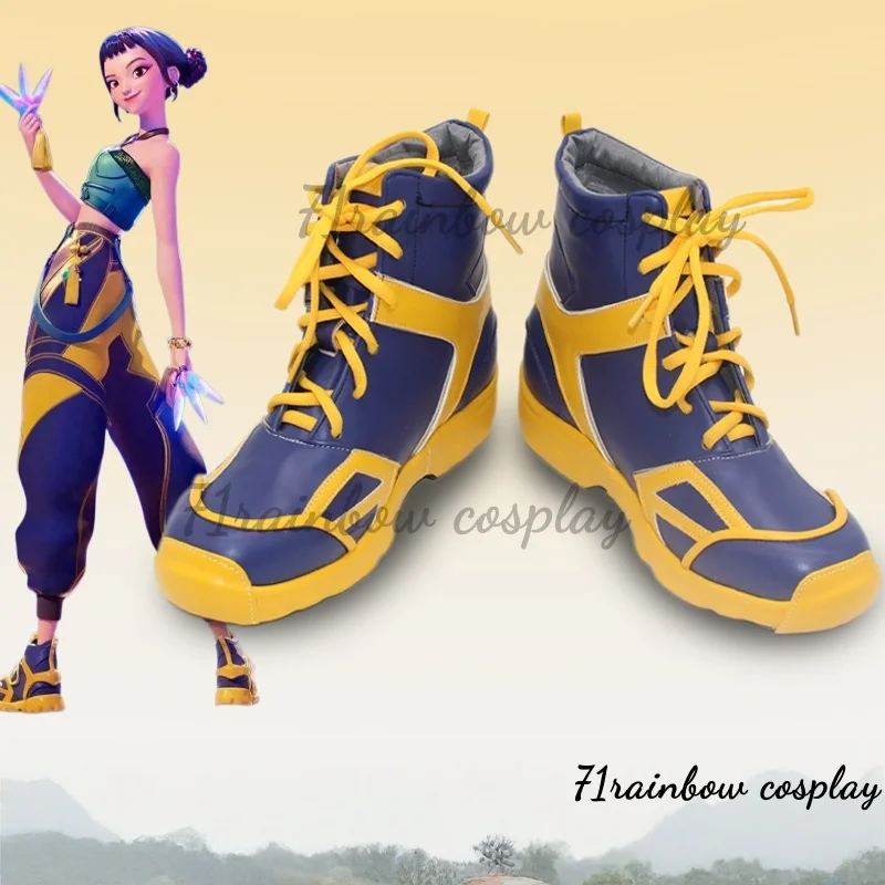

KPOP Demonn Hunterrs Zoey Обувь для косплея Женская обувь для косплея в стиле аниме Zoey на Хэллоуин