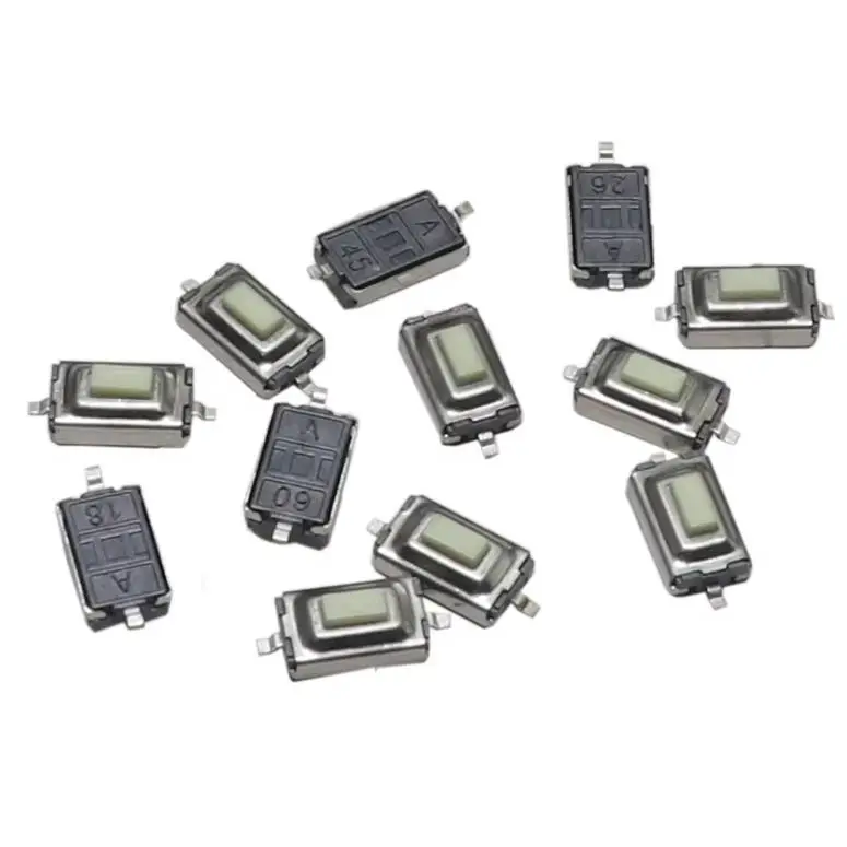 【200-50PCS】Tact Touch Micro Switch 3X6X2.5 Tactile Push Button Switch SMD 2 Pin Car Remote Control Key Button Switc
