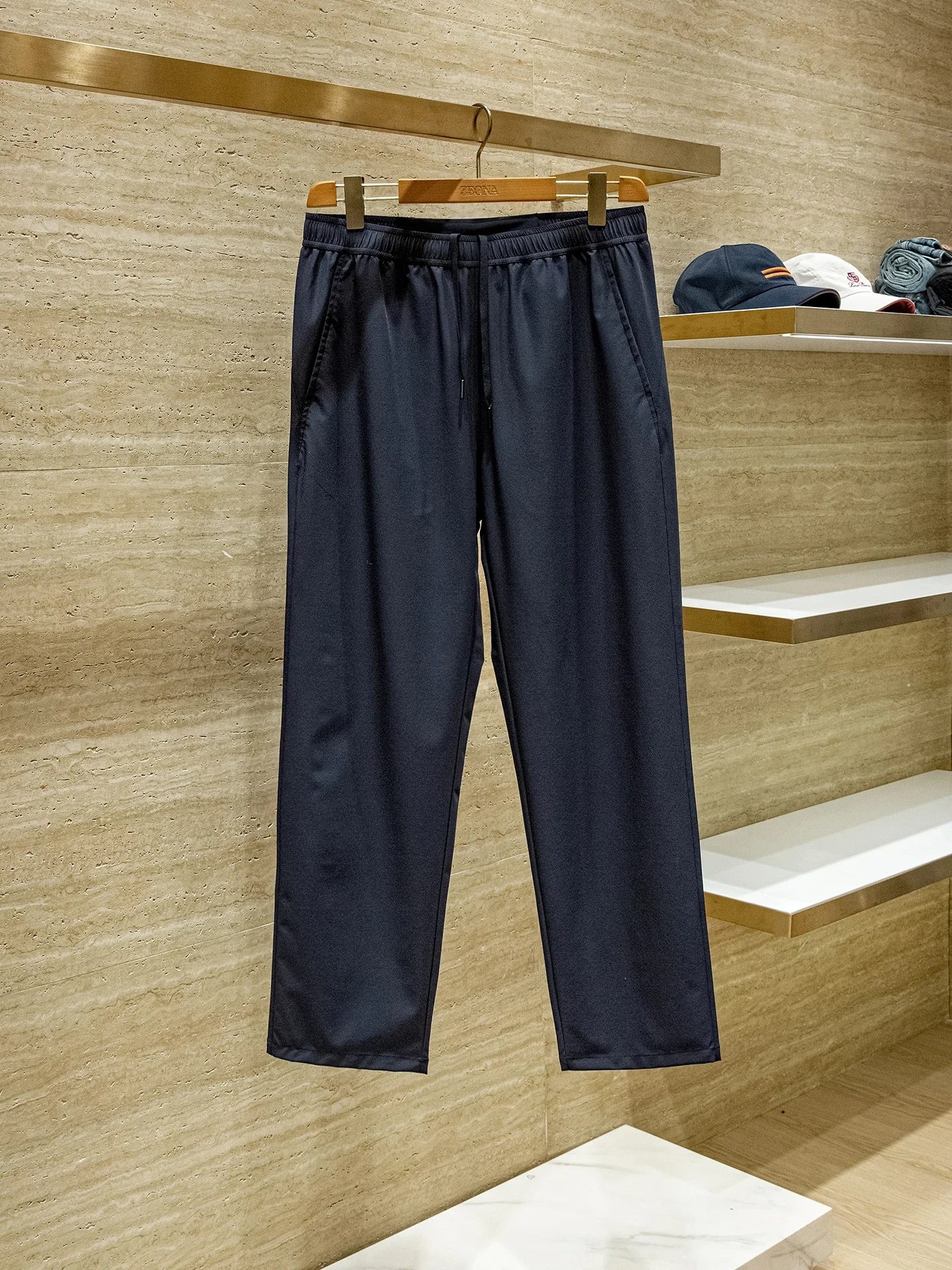 

Techno nylon stretch fabric outdoor sports casual pants