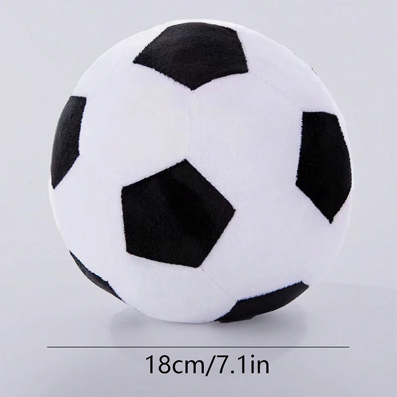 Futebol brinquedo pelúcia para animais de estimação, cães e gatos, geral e jogar, 1