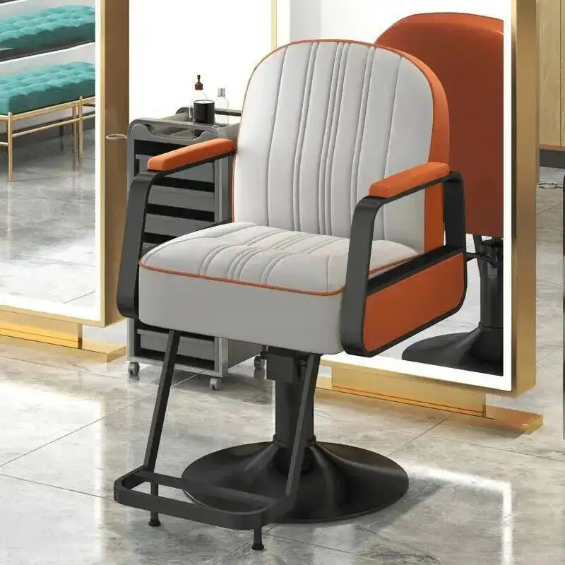 Stool CosmeticSwivel Pedicure Barber Chair Adjustable Styling Hair Cutting Wash Barber Chair Saddle Barbearia Beauty Furniture