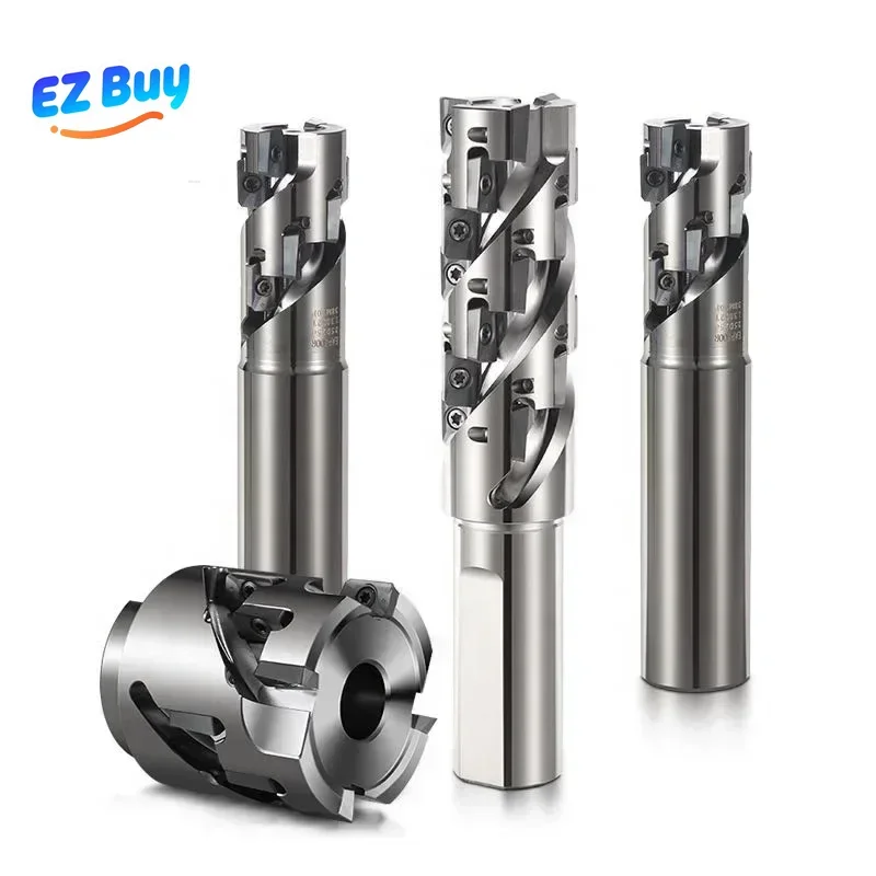 オリジナルの真新しい！ CNC マッチエンドミルインサート刃先交換式コーンフライスカッターホルダーツールラフマシニングツール