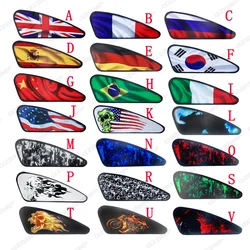1 Pair Motorcycle Decorative Fuel Tank Pads Stickers for Harley Sportster XL883 1200 48 72 Motorcycle Racing Accessories