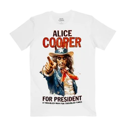 Camiseta de alice cooper School out para hombre, ropa hippie, tops lindos de sudor, camisetas gráficas divertidas de aduanas