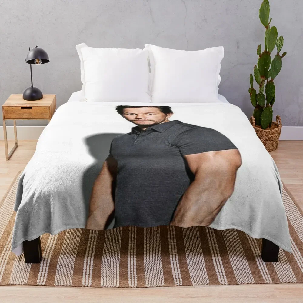 

mark wahlberg Throw Blanket Plaid on the sofa Plaid christmas gifts Blankets Sofas Of Decoration Blankets