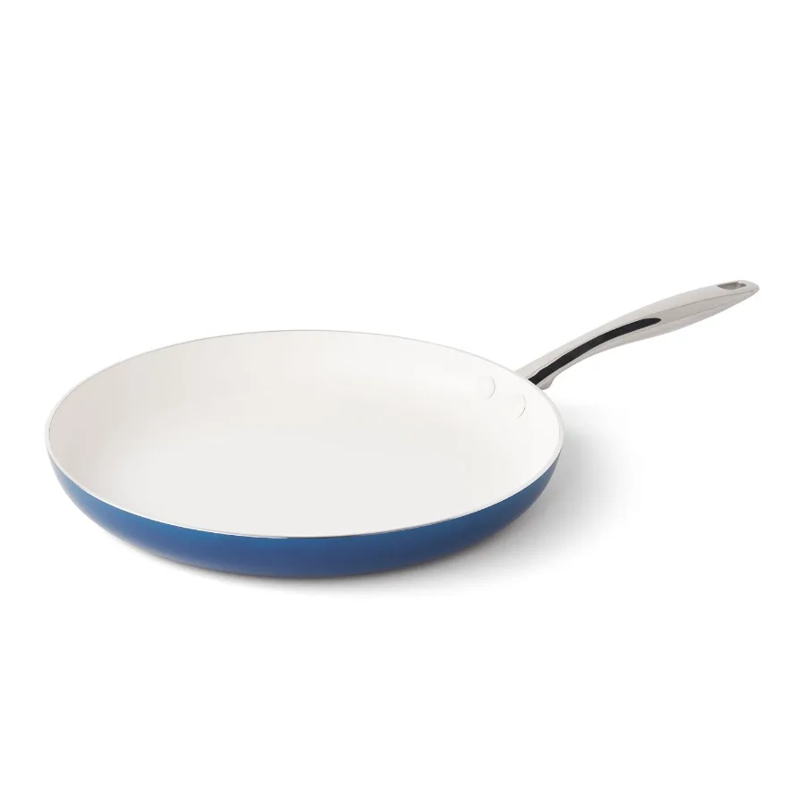 Harlow 12" Ceramic Non-Stick Fry Pan Denim Blue