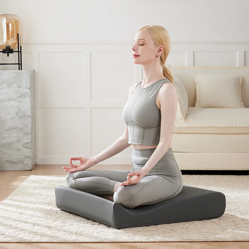 Ergonomic Meditation Cushion,Premium Zafu Pillow for Yoga & Zen Sitting, Comfortable Floor Seating with Posture Support for Home