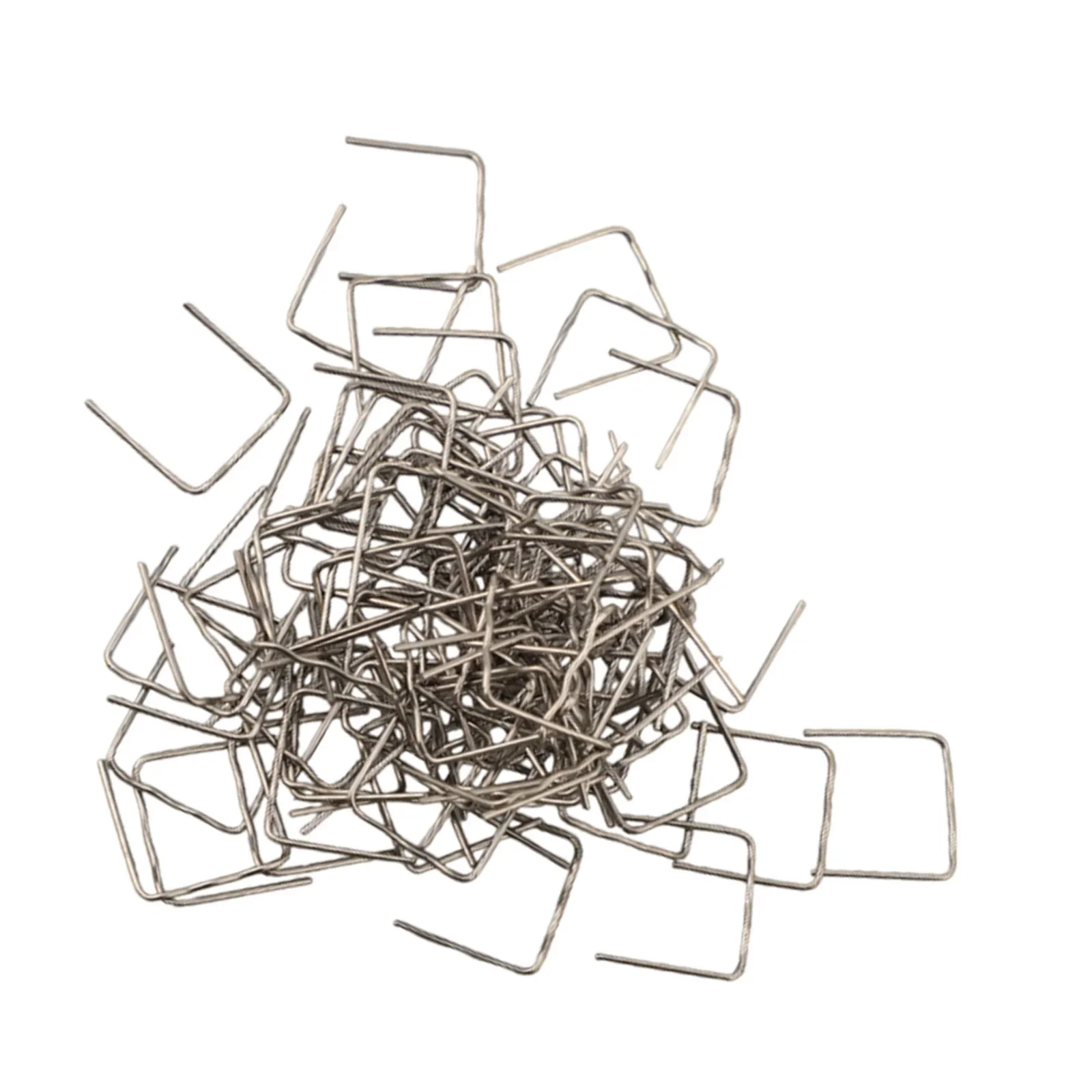 100PCS 0.6/0.8mm Welding Nail 304 Stainless Steel Hot Stapler Staples For Various Plastic Repair/welding Nylon PVC ABS