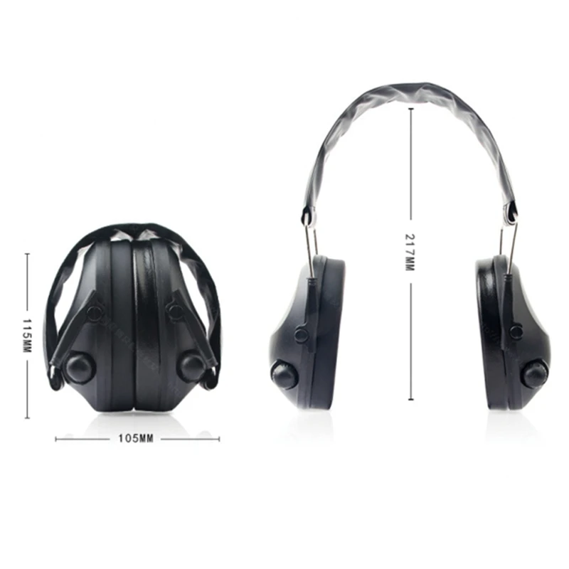 RISE-High-Quality Soundproof Earmuffs Earmuffs Are Foldable Comfortable Effectively Protect Ears And Hearing