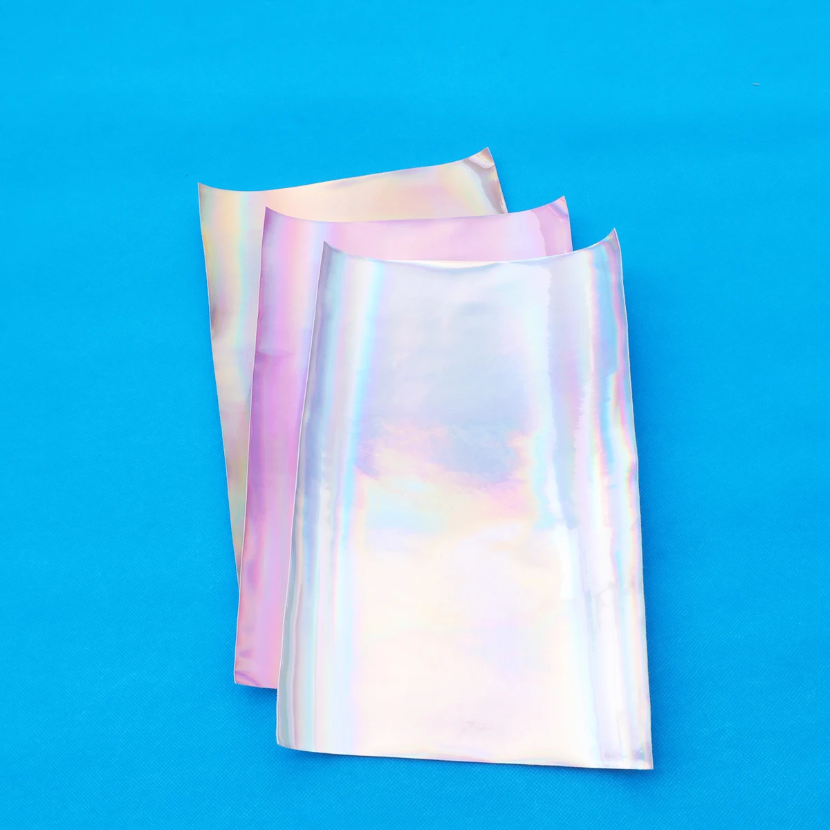 

3pcs Laser Fabric Waterproof Durable DIY Craft Projects Sewing Accessories Portable Materials for Handmade Bags Jewelry