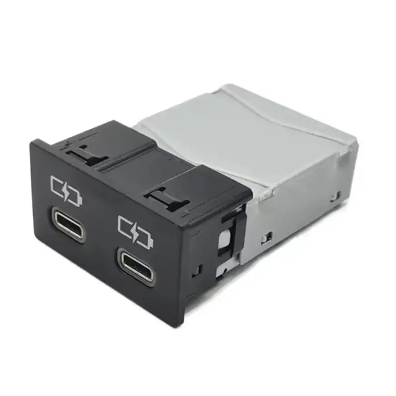 A99F-TYPE-C PD Port Fast Dual Interface Adapter For Car For Toyota Camry For Corolla RAV4 Land Cruiser 18-22