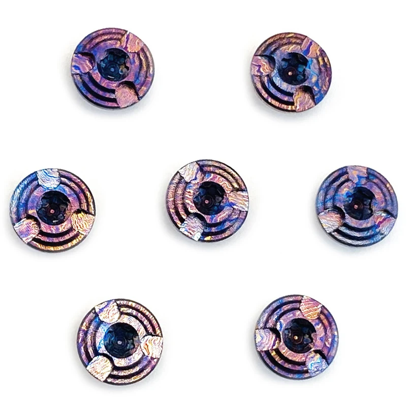 

Материал Timascus с ЧПУ, нож с дамасским узором, титановые винты с резьбой M4, T10, сменные аксессуары для ногтей с головкой Torx