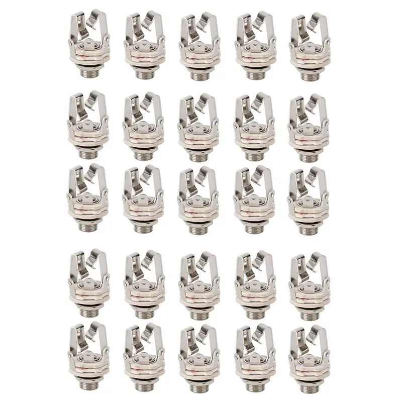 A99I-20X Jack 6.5 Two-Channel Audio Cable Connector Plug Socket With A Switch Stereo 6.5 Female For Guitar