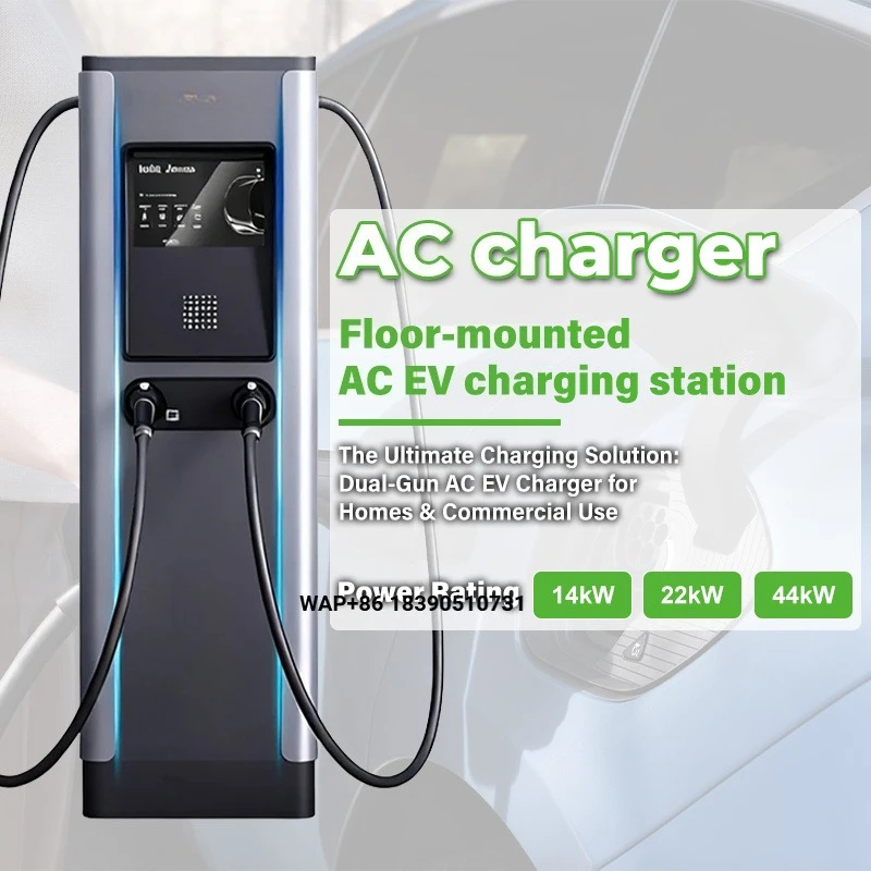 

Wholesale Price 7kW Type 2 AC EV Charging Station Electric Vehicle Charger with Two Connector