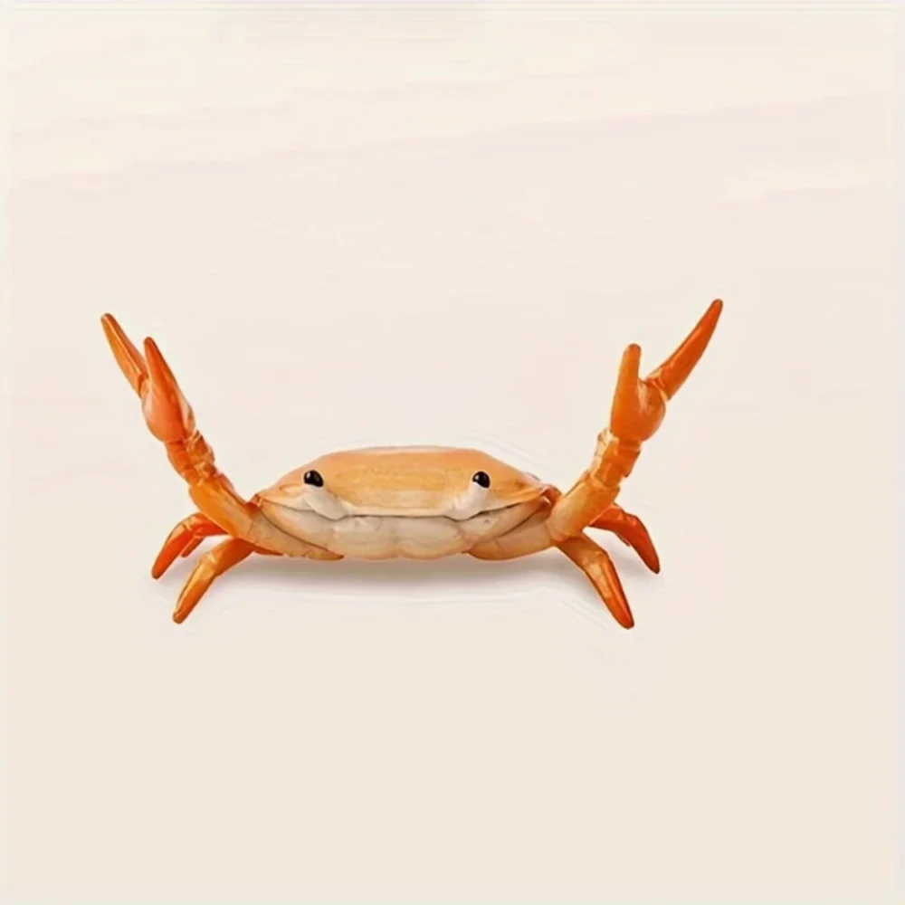

Funny Crab Pen Holder with Clip Organizer Unique Desk Accessory Multiple Pen Capacity Ideal Gift for Crab Lovers Securely