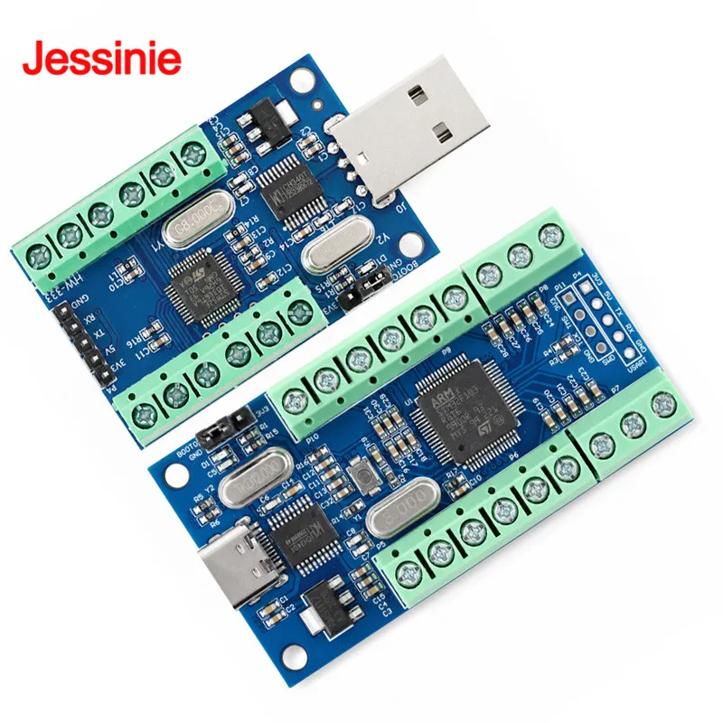 10 16 Channels USB Interface 12Bit 12 Bit AD Sampling Data Acquisition STM32 UART Communication ADC Module 3.3V 5V 10 Way 16