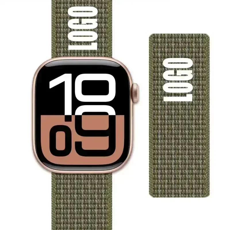 Original 1:1 Sport Loop für Apple Watch 11 12 Armband 42mm 46mm 44/40-41-45mm Armband iWatch Series 10 9 8 7 6 5 SE3 Ultra 4 3 49mm – Detail 9