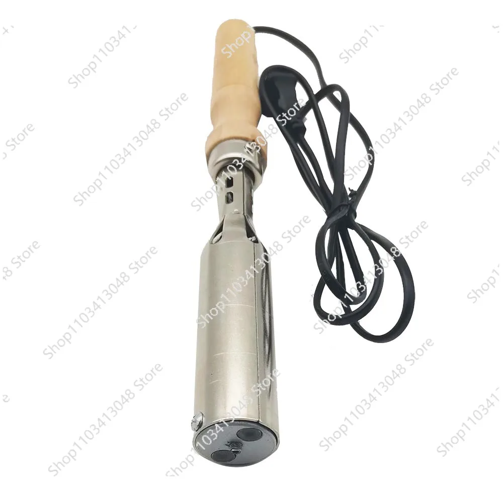 300w Heat Press machine electric iron  bamboo leather stamp copper mould wood burn logo iron brass stamp