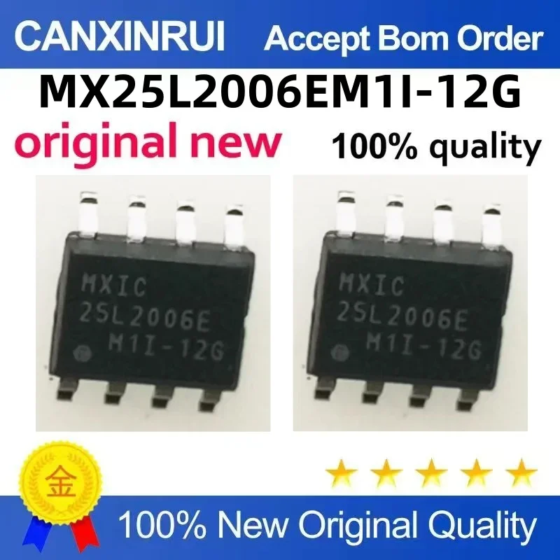 (5-100 pieces) original MX25L2006EM1I-12G 25L2006E SOP8 spot chip IC