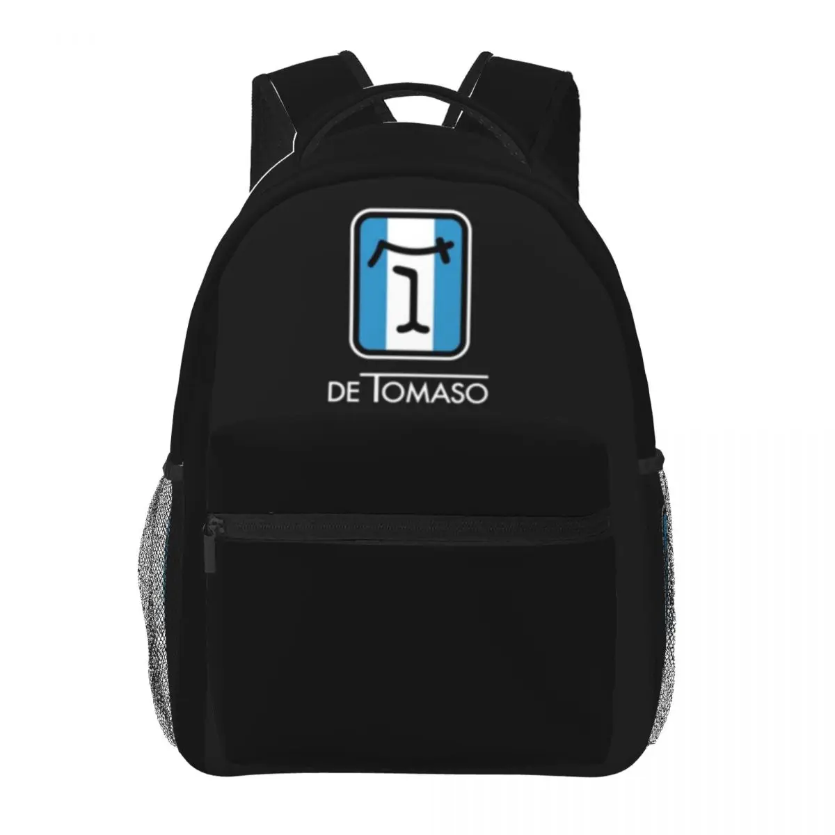 

De Tomaso (Small Logo) Backpack for Men Women Fashion Student Business Daypack College Shoulder Bag 16in