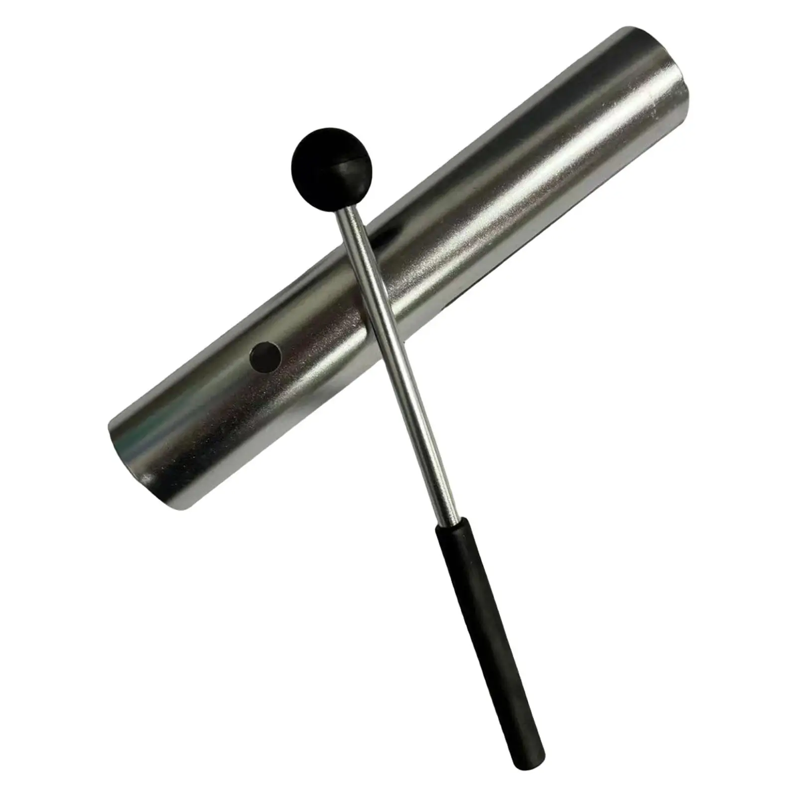 Guiro Shaker Metal Sand Cylinder Shaker Musical Instruments with Mallet Musical Training Tool Adults Kids Gifts Metal Vibra-tone