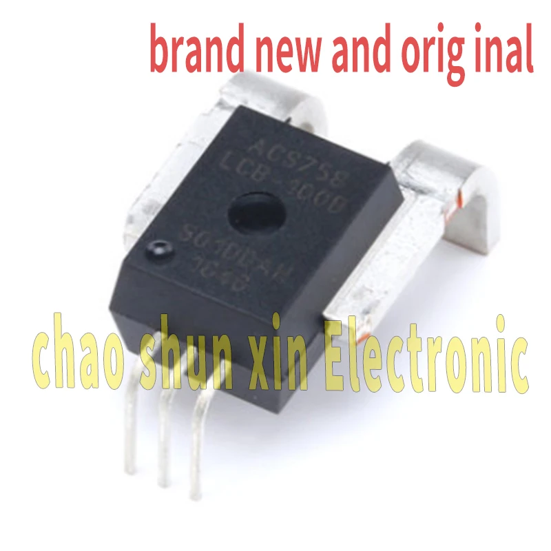 

Acs758Lcb-100B-Pff-T New Original Cb-5 Hall Current Sensor Two-Way Detection Hall Component