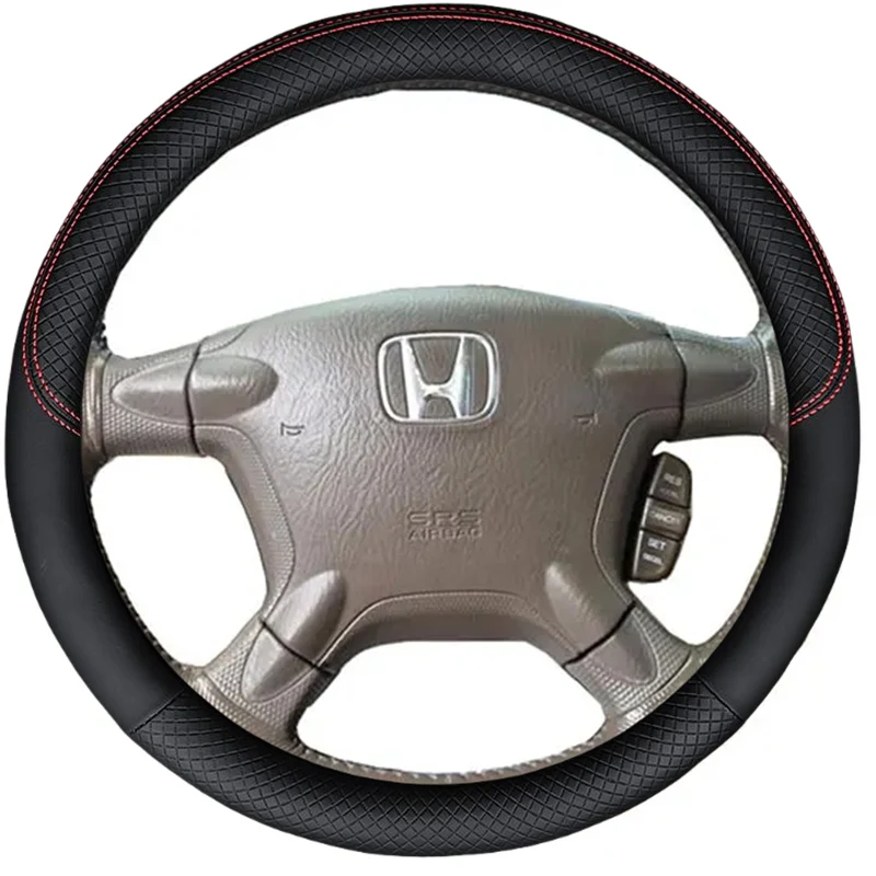 Car Steering Wheel Cover For Honda CR-V CRV 2002 2003 2004 2005 2006 Auto Artificial Leather Steering Wrap