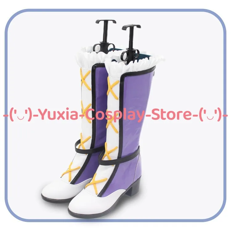 ¡Yuxiacosplay! Chouno Maika-zapatos de Cosplay, accesorios de personajes del juego de Anime, botas de cuero PU, disfraz de fiesta de Carnaval y Halloween
