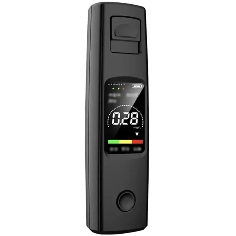 Hot Selling-Portable Breathalyzer Professional High Sensitivity Digital Breathalyzer, Rechargeable Breath Breathalyzer With LED,