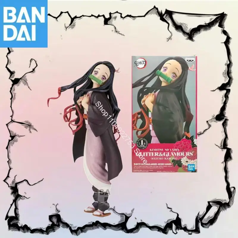 

BANDAI NAMCO BANPRESTO Demon Slayer GLITTER GLAMOURS NEZUKO KAMADO Special Color Pvc Figure Model Festival Gift in stock Genuine
